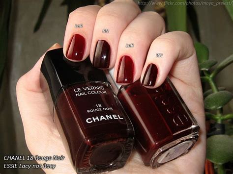 chanel nails ideas|chanel nail polish vs essie.